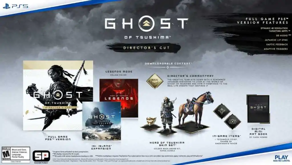 ghost of tsushima colectionjpg
