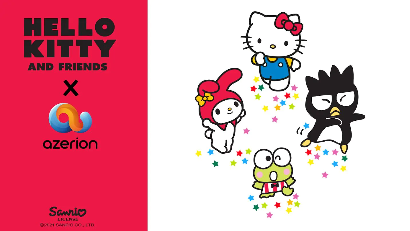 Sanrio anuncia 5 jogos da Hello Kitty em parceria da Azerion