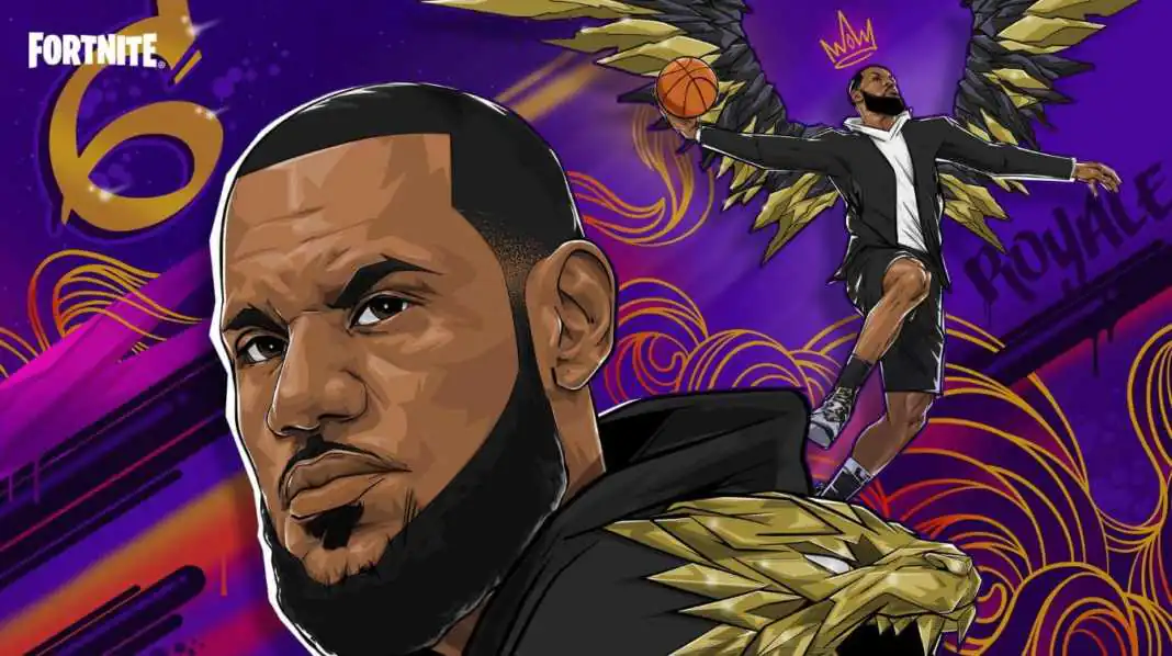 LeBron James terá skins exclusivas no Fortnite