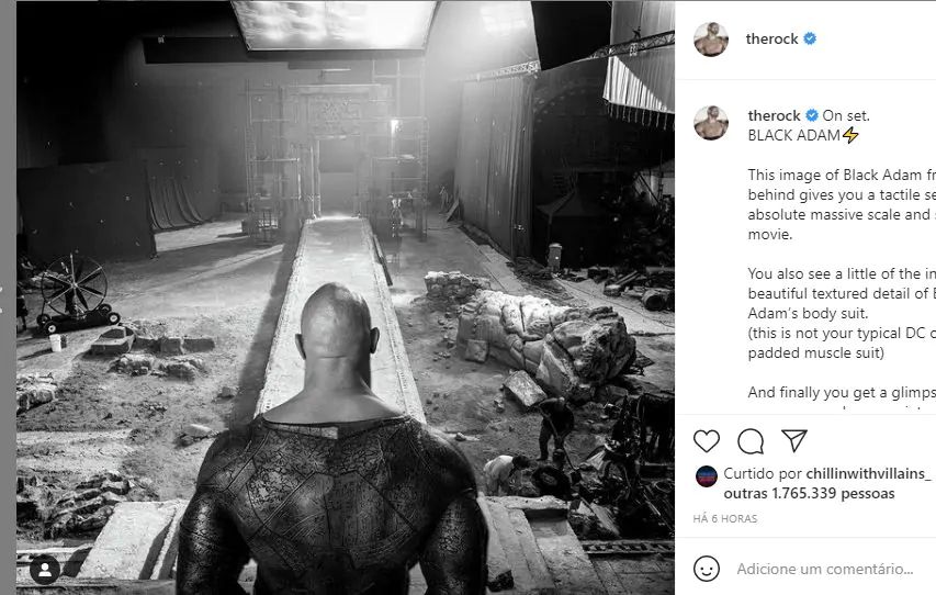 the rock insta