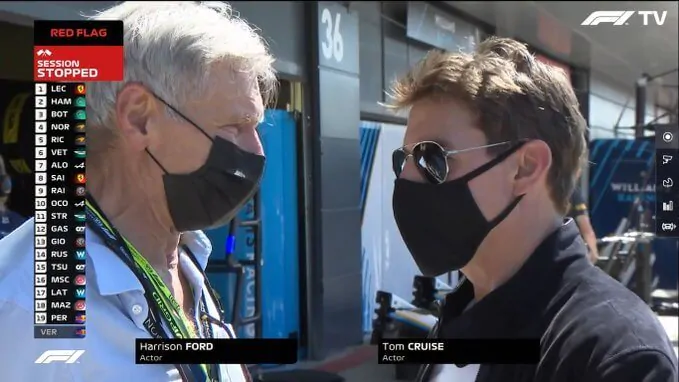 tomcruise harrison ford visto f1