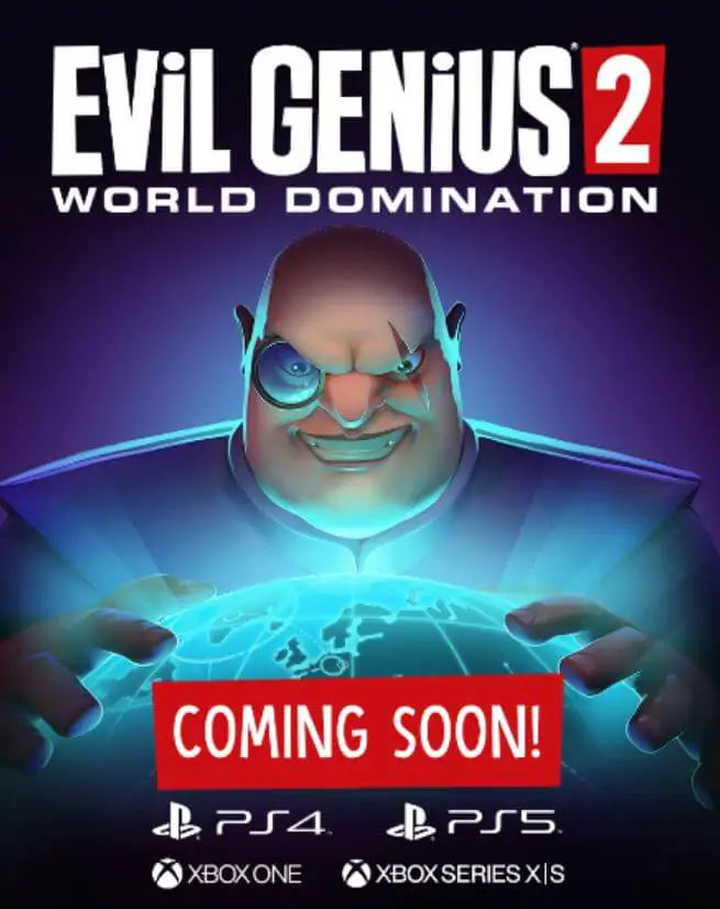banner evil genius 2 console