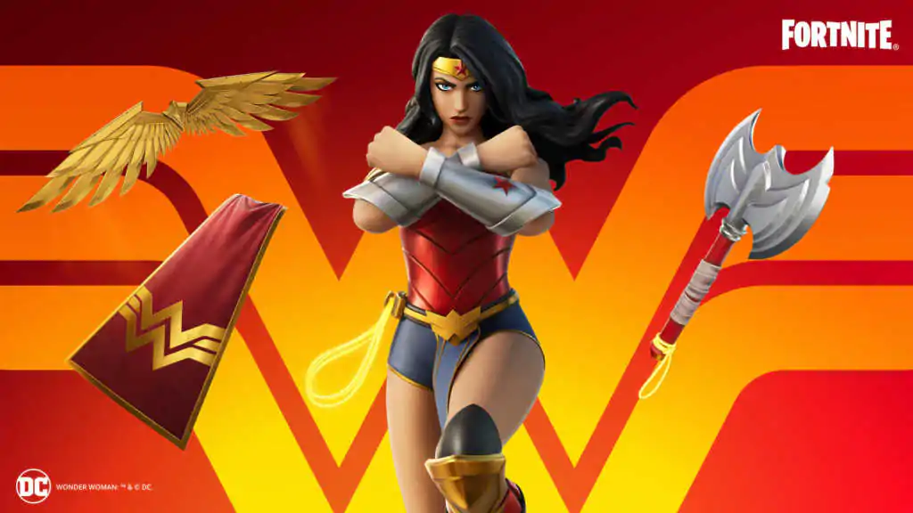 fortnite wonder woman outfit