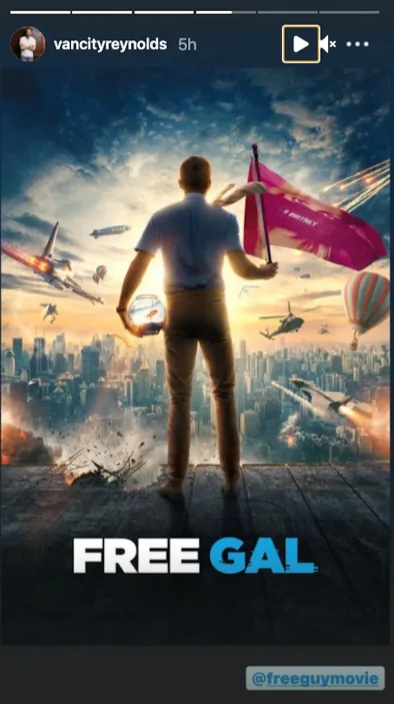 Free Guy| Ryan Reynolds divulga imagem de filme com apoio a Britney Spears 1 free guy