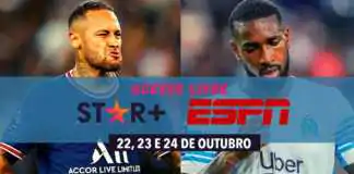 Olympique de Marseille e PSG disponível de graça