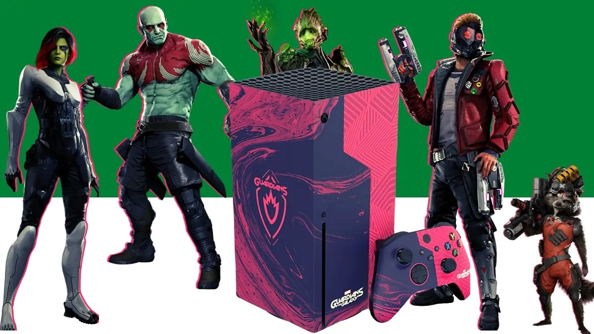 Microsoft está oferecendo um Xbox Series de Marvel’s Guardians of the Galaxy