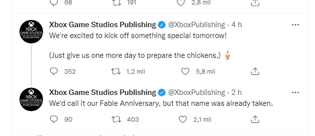 fable xbox game studios