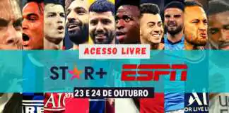 Assistir Ao vivo Futebol Europeu neste domingo (24) no Star+; de graça