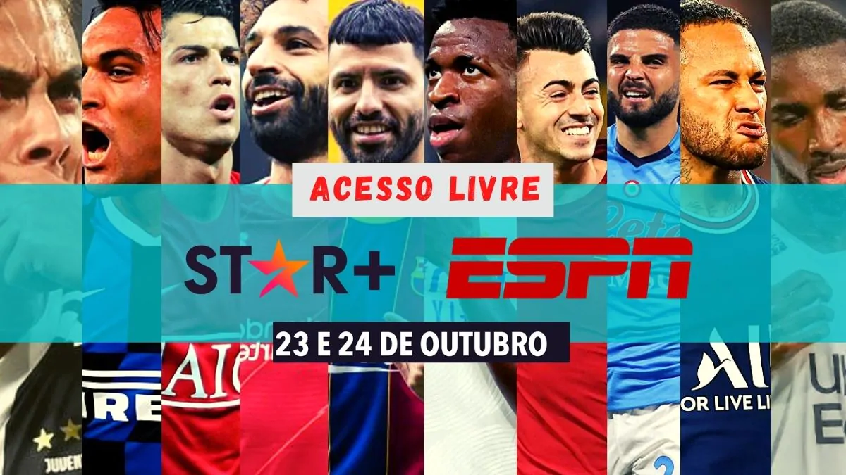 Assistir Ao vivo Futebol Europeu neste domingo (24) no Star+; de graça