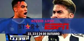 Inter de Milão e Juventus de graça no Star+,