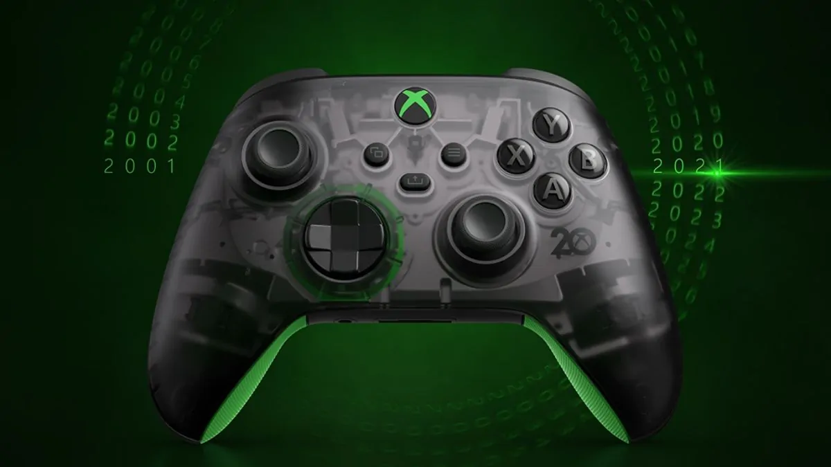 Controle Xbox 20 anos já está disponível