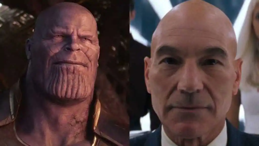 Thanos e Professor Xavier