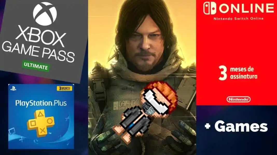 Ano Novo: Sorteio de Death Stranding + PS Plus + Ultimate + Switch Online