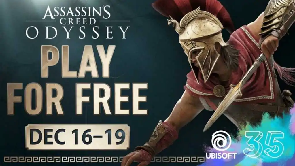 assassins cree odyssey play for free fim semana gratuito