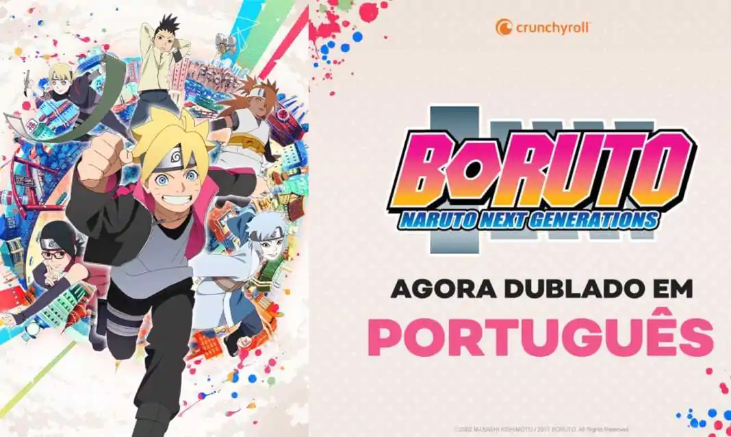 Boruto: Naruto Next Generations, terá os primeiros 52 episódios dublados estreando hoje (17)