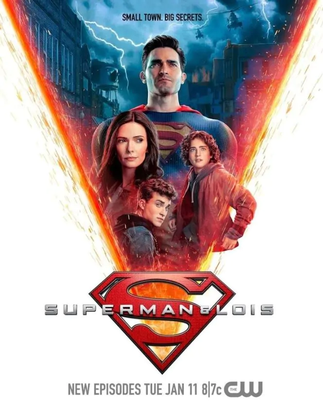 superman lois temp2 poster