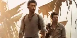 Uncharted ganha pôster focado em Tom Holland e Mark Wahlberg
