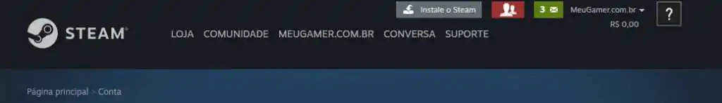 Como adicionar os 50 reais do PayPal na carteira Steam 2 carteira steam 006