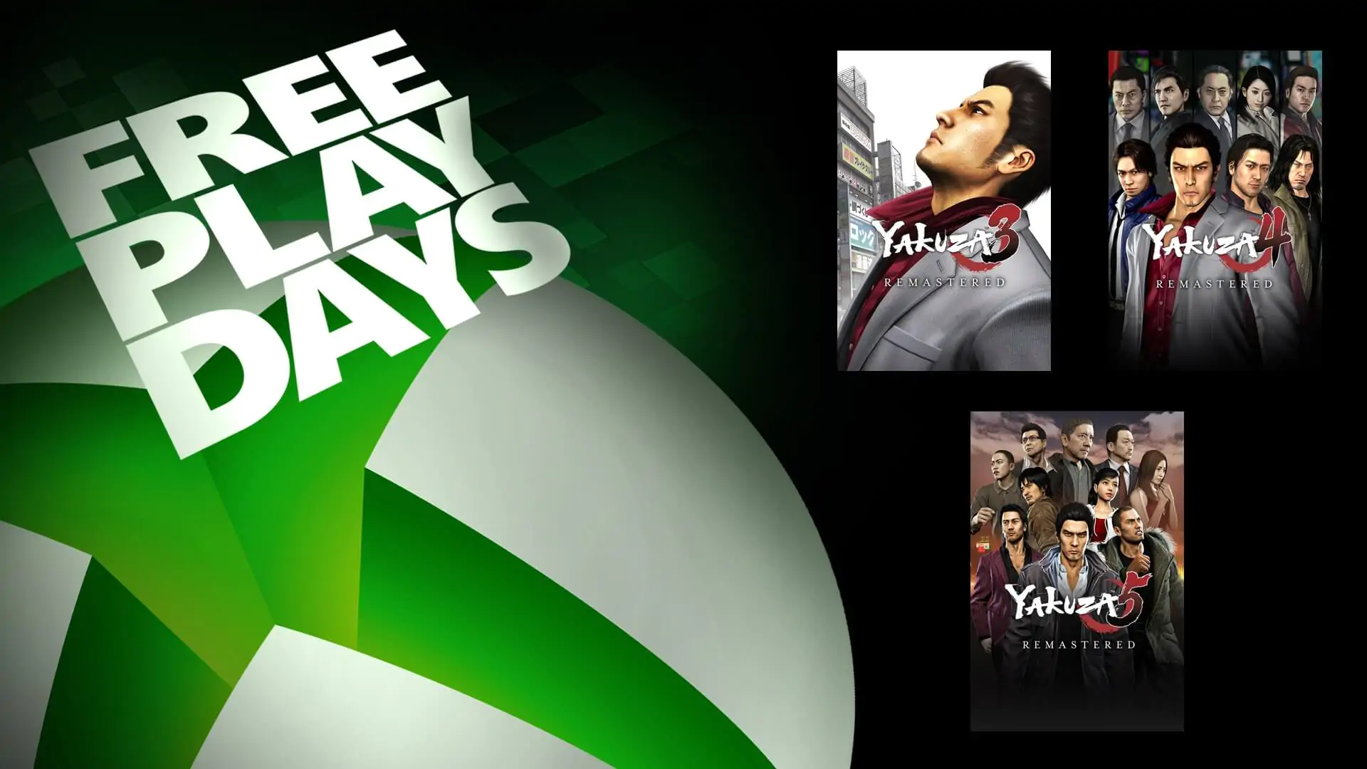 Fim de semana gratuito com Yakuza 3, 4 e