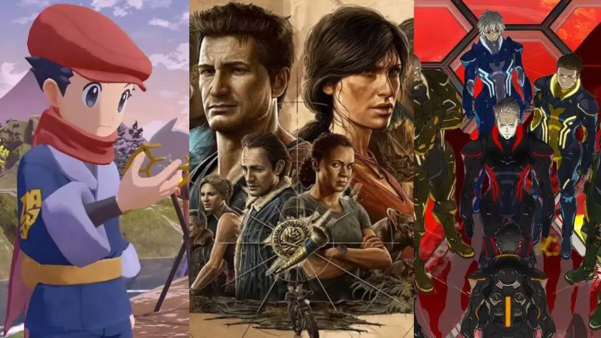 Pokémon Arceus e Coleção Uncharted entre os lançamentos da semana de janeiro