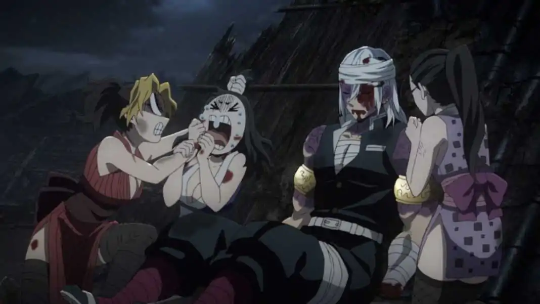 Demon Slayer Entertainment District ep 11 episódio final