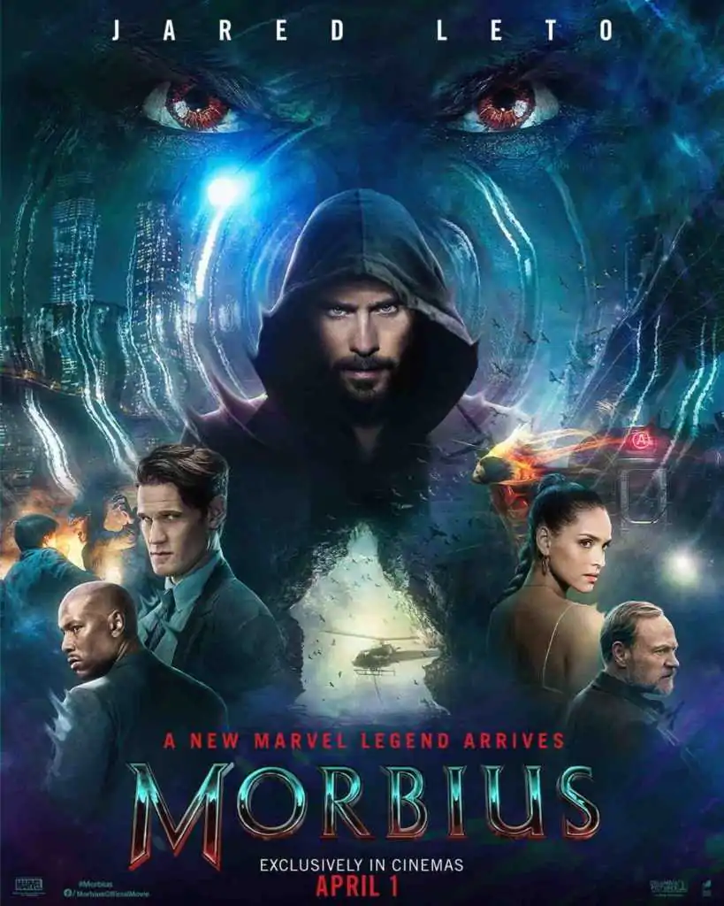 Morbius: Filme ganha novo poster!