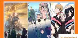 Novos animes estão chegando ao streaming da Crunchyroll