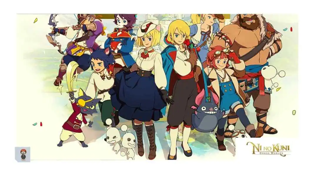 Ni no Kuni: Cross Worlds, já está disponível de graça no pc e mobiles