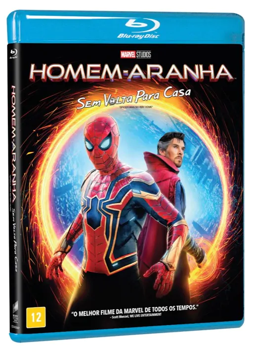 Capa do DVD de Homem Aranha: Sem Volta Para Casa