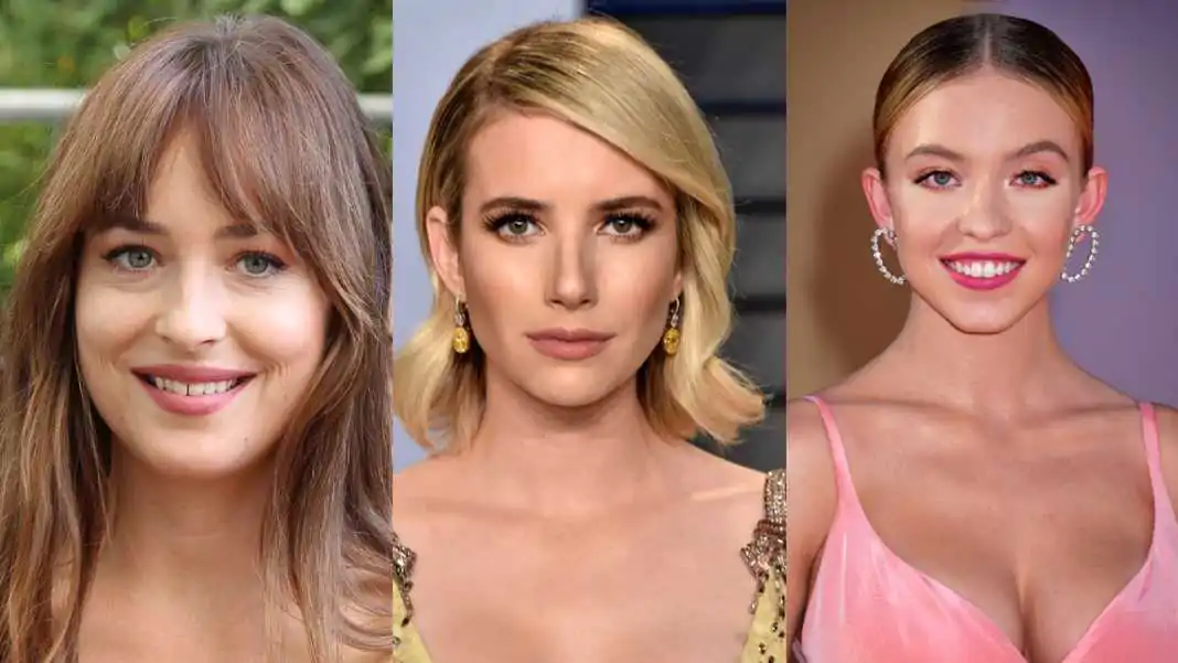 Emma Roberts em seu elenco, que já tinha Dakota Johnson e Sydney Sweeney madame teia elenco