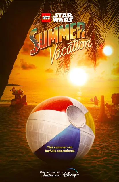 star wars vacation ferias verao summer disney plus poster