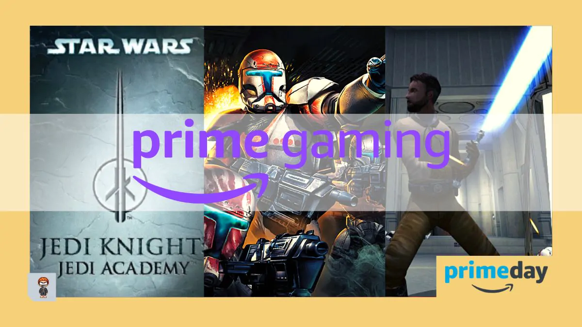 Prime Gaming: 3 jogos de Star Wars grátis para usuários com Prime