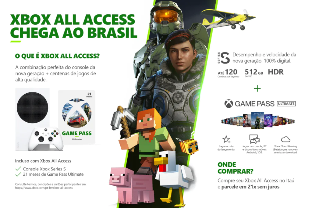 Xbox All Access chegou ao Brasil, confira como adquirir seu Series S!