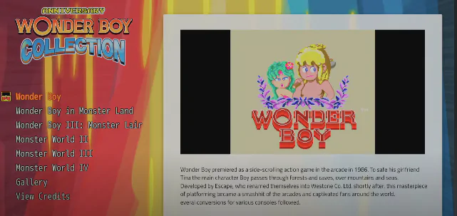 Wonder Boy Anniversary Collection Review - PS5 1 wonder boy collection ps5