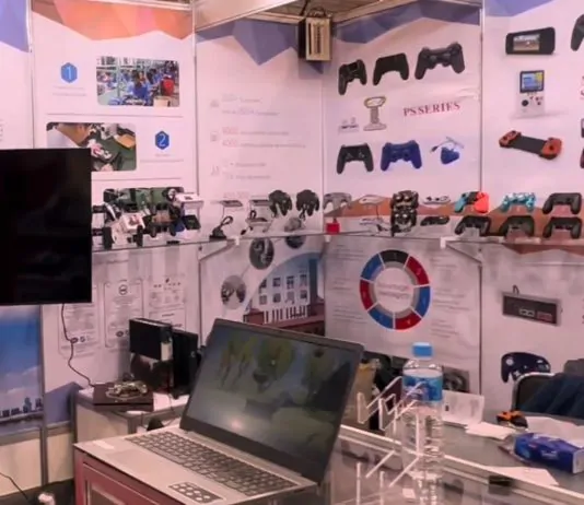 Vigrand fabricante chinesa de itens games trouxe seus produtos no Eletrolar Show 2023