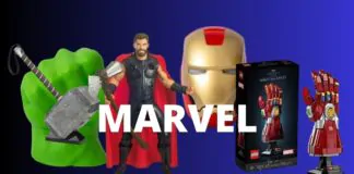 Produtos Marvel para o dia das crianças