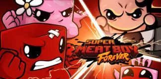 O game Super Meat Boy Forever está gratuito na plataforma da Epic Games