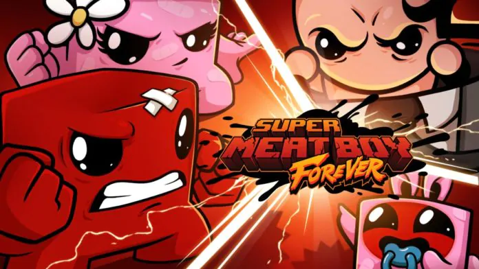 O game Super Meat Boy Forever está gratuito na plataforma da Epic Games