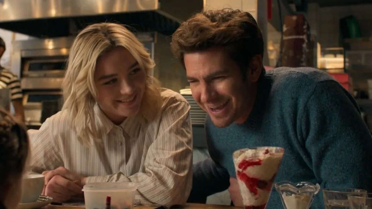 Andrew Garfield e Florence Pugh vivem romance no  trailer de "Todo Tempo Que Temos"