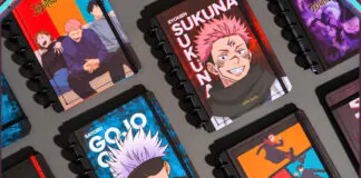 Jujutsu Kaisen inspira nova coleção de cadernos de discos da Abyara Graf